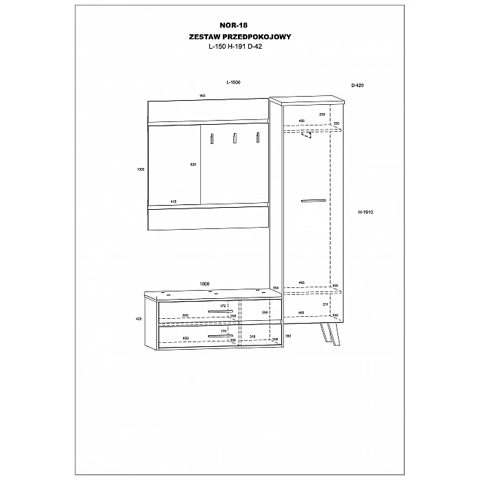 Прихожая-шкаф 