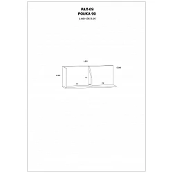 Навесная полка 