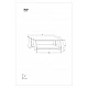 Журнальный стол RACK 120x50x60