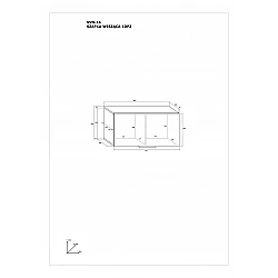 Piekarināms plaukts "SVEN" 80x40x28