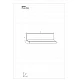 Настенный подвесной шкаф VIKI (глянцевый) 100x30x18.8