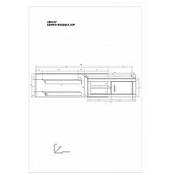Piekarināms plaukts "VERIN" 240.8x58x31.6