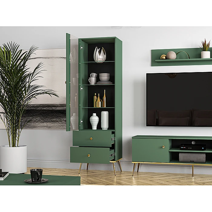 Glass display cabinet 