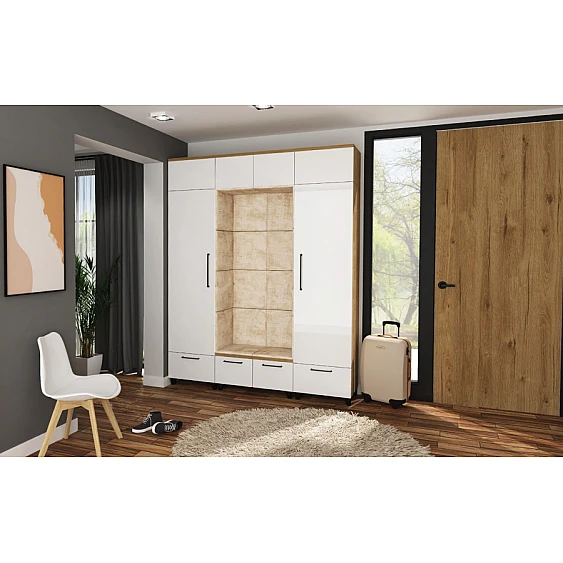 Wardrobe (opens left) 