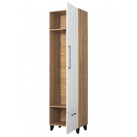 Гардеробный шкаф (открывается вправо) 