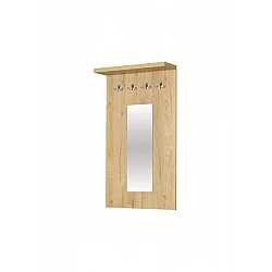 Coat rack with mirror 