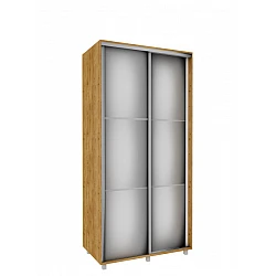 Wardrobe with mirrors 100x210x60 cm