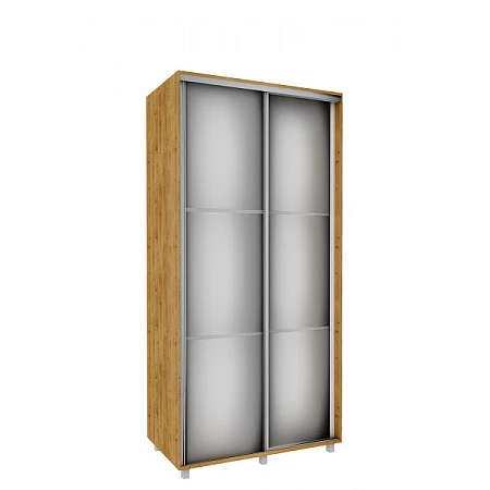 Wardrobe with mirrors 100x210x60 cm