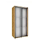 Wardrobe with mirrors 100x210x60 cm
