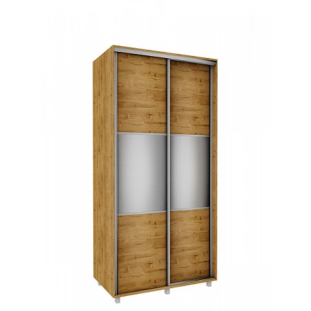 Skapis ar spoguļiem 100x210x60