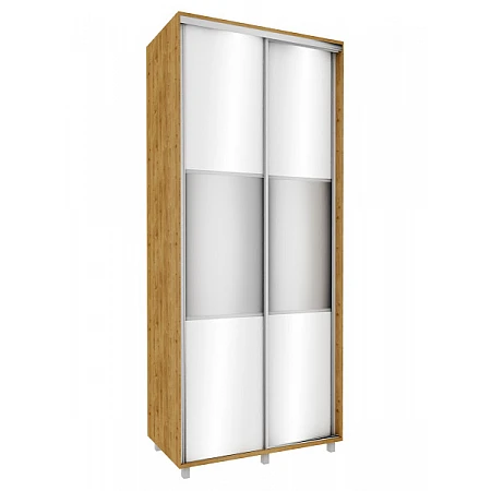Skapis ar spoguļiem 100x240x60