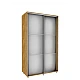 Wardrobe with mirrors 120x210x60 cm