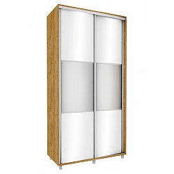 Wardrobe with Mirrors 120x240x60 cm