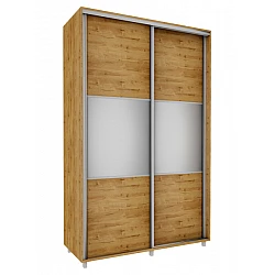 Раздвижной шкаф с зеркалом 150x240x60