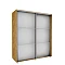 Skapis ar spoguļiem 180x210x60