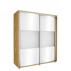 Wardrobe with Mirrors 180x210x60 cm