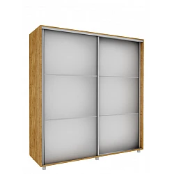 Wardrobe with mirrors 200×210×60 cm