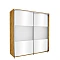 Wardrobe with Mirrors 200x210x60 cm