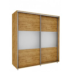 Раздвижной шкаф с зеркалом 200x210x60