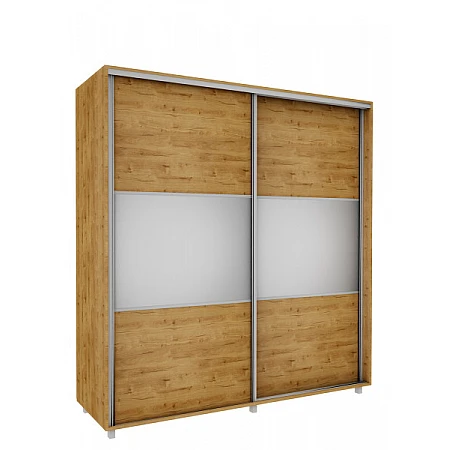 Bīdāmais Skapis ar spoguli 200x210x60