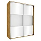 Wardrobe with Mirrors 200x240x60 cm