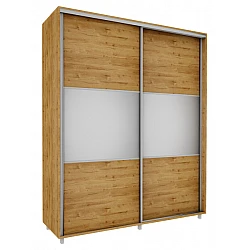 Раздвижной шкаф с зеркалом 200x240x60