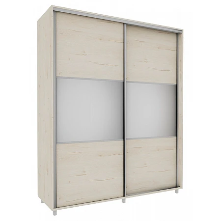 Wardrobe with mirrors 200 x 240 x 60 cm