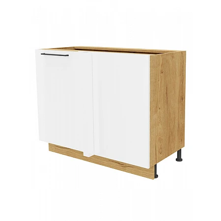 Virtuves stūra skapītis ar izvelkamu plauktu "Bellona" 103x82x52