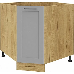 Stūra virtuves skapītis "Laurency" 76x82x52