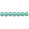 Plastic Beads - Turquoise (100 pcs.)