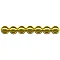 Plastic Beads - Gold (125 pcs)