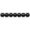 Plastic Beads - Black (26 pcs.)