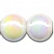 Plastic Beads - Iridescent White (4 mm, 100 pcs)