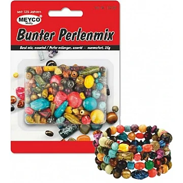 Набор пластиковых бусин (25 г.)