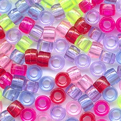 Plastic beads (4 x 7 mm, 500 pcs)