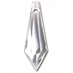 Декоративные акриловые кристаллы без цвета — капля-бриллиант (30 шт.)