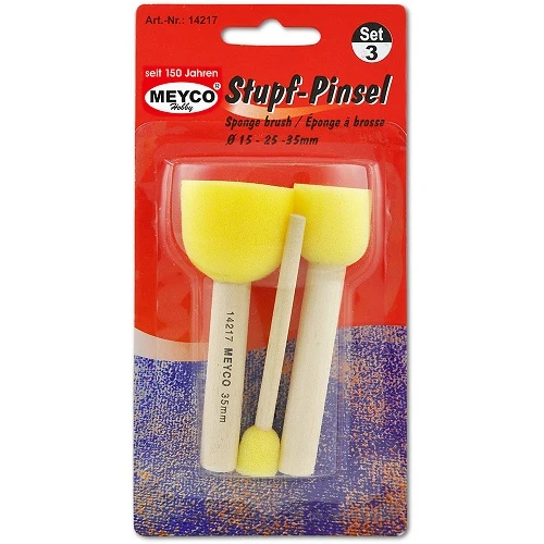 Губки-кисти для красок (3 шт.)