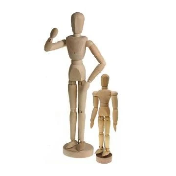 Декоративный манекен (деревянный)