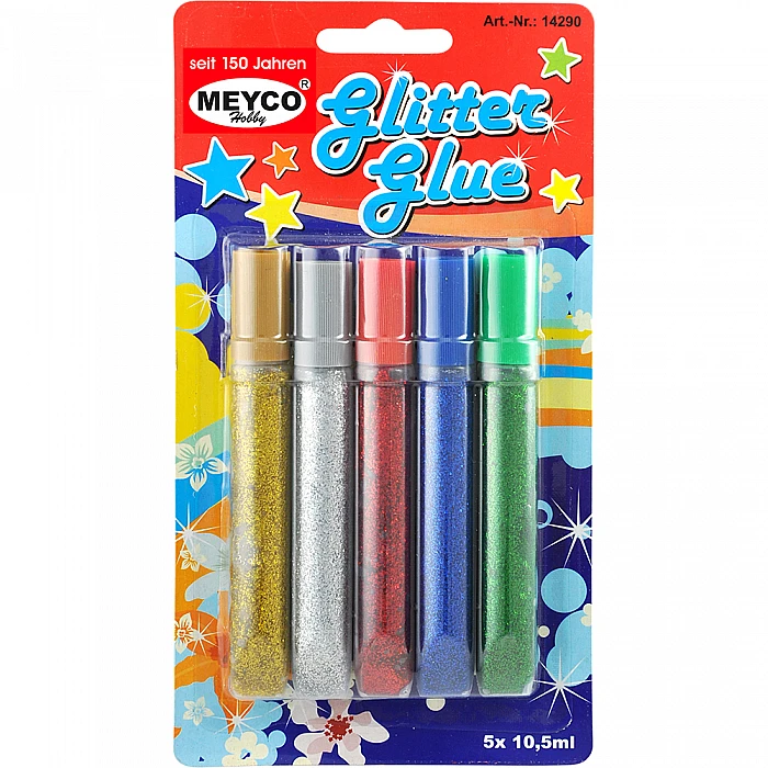 Набор клея для блёсток 5 шт.