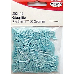 Glass Rounds - Pastel Blue Chameleon (D 2 mm, 20 g)