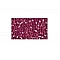 Glass Beads - Transparent Silvered Raspberry Pink (D 2 mm, 20 g)