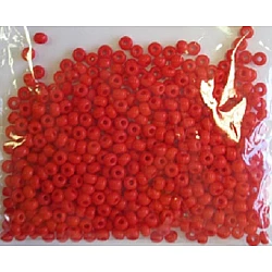 Glass beads - red (Ø 2 mm, 20 g)