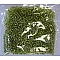 Glass beads - transparent green (Ø 2 mm, 20 g)