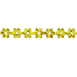 Гирлянда «Цветочки» — лимонно-жёлтая (6 мм, 5 м)