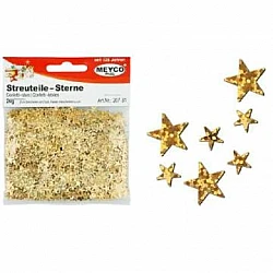 Decorative Glitter - Gold Stars (20 g)