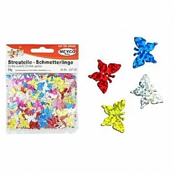 Decorative Glitter Butterflies (20 g)