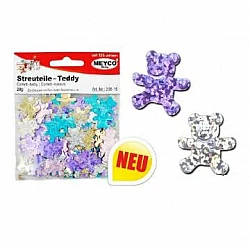 Decorative Glitter Bears (20 g)