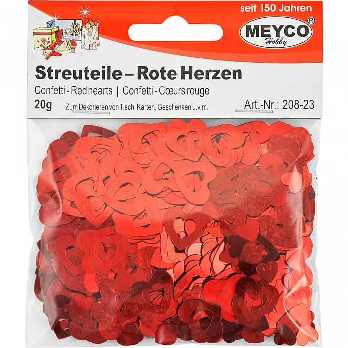 Dekoratīvas sirsniņas (20g)