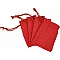 Jute Bag - Red (9 x 13 cm)