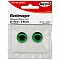 Glass eyelets - green (Ø8 mm, 4 pcs.)